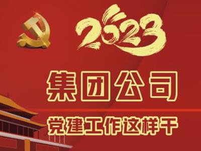 2023年，集團(tuán)黨建工作這樣干